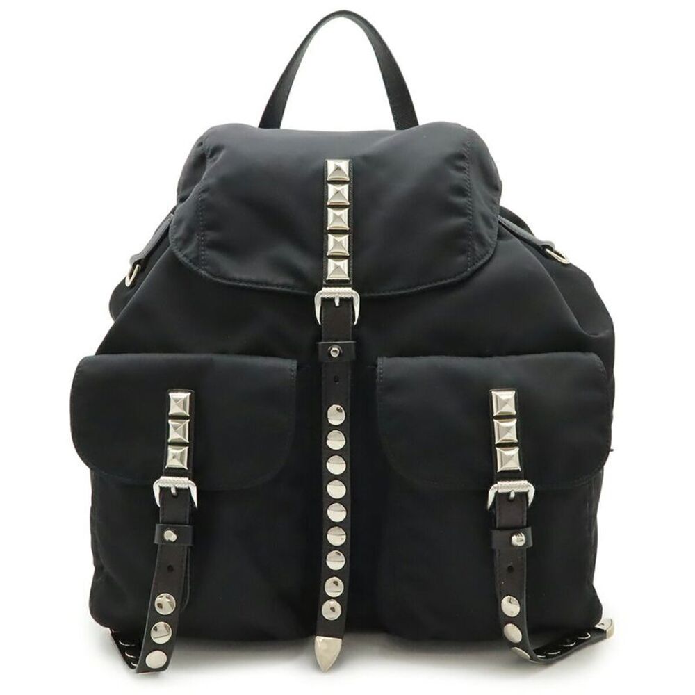 Prada Triangle Logo Backpack